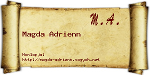 Magda Adrienn névjegykártya