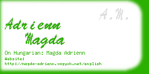 adrienn magda business card